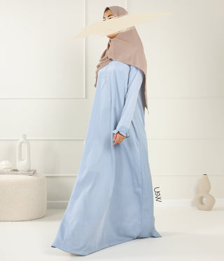 A-Lijn Abaya Aaliia Samha - Sky Blue