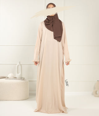 A-Lijn Abaya Aaliia Samha - Beige