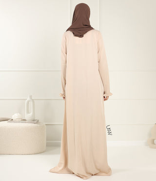A-Lijn Abaya Aaliia Samha - Beige