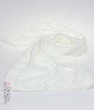 V Scarf Classic Pearl Off-White