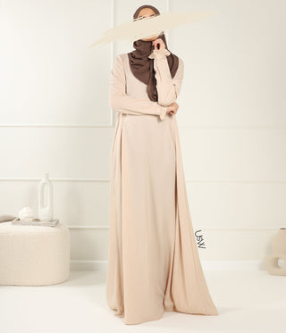 A-Lijn Abaya Aaliia Samha - Beige
