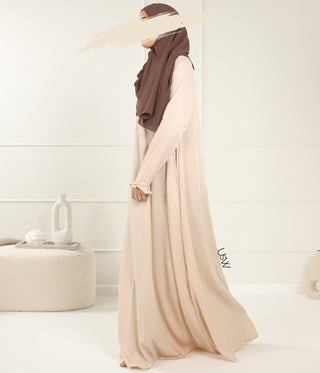 A-Lijn Abaya Aaliia Samha - Beige