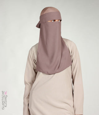 Comfort Niqab Taupe