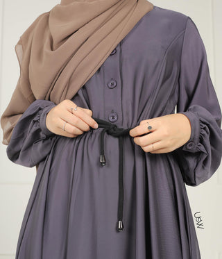 Abaya Maleekah Aaliia - Ash