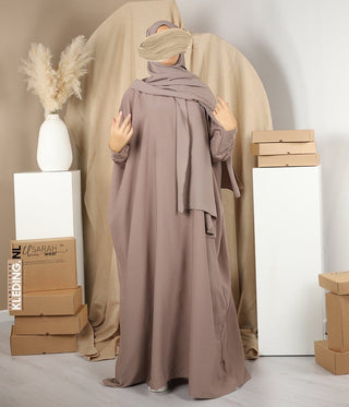 Farasha Abaya Basic Taupe