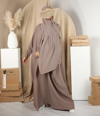 Farasha Abaya Basic Taupe