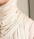 Soft Visc. Scarf 70*200 - FNRA - Beige Claire