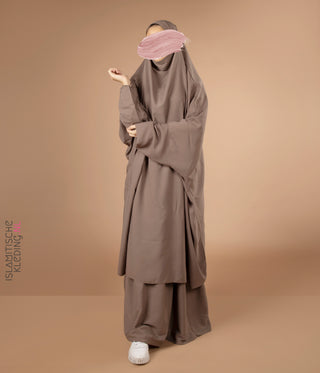 Khimar met Rok - Elastische Polsjes