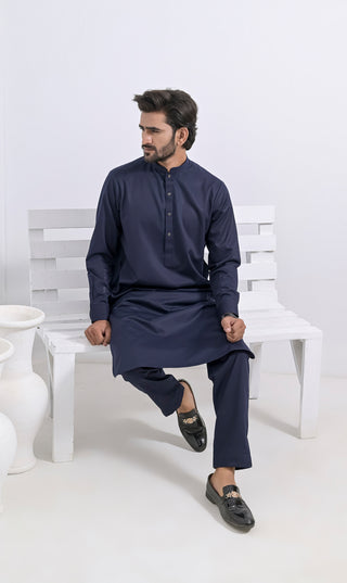 Sarwal Kameez SOFT line - Blue