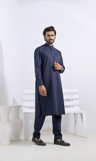 Sarwal Kameez SOFT line - Blue