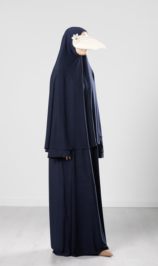 Jersey Premium Abaya + Khimar