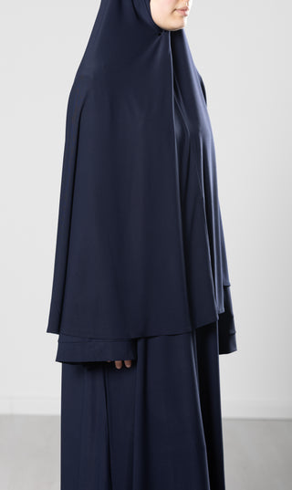 Jersey Premium Abaya + Khimar