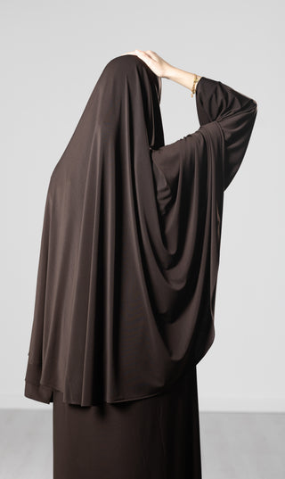 Jersey Premium Abaya + Khimar