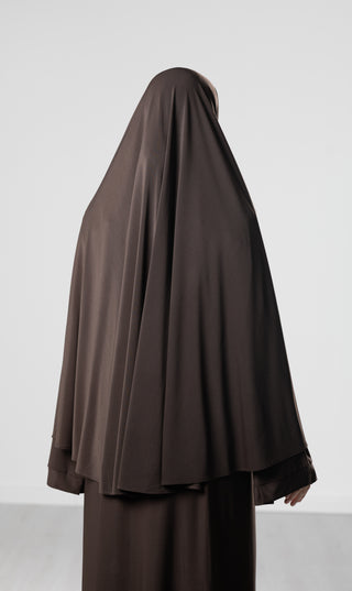 Jersey Premium Abaya + Khimar