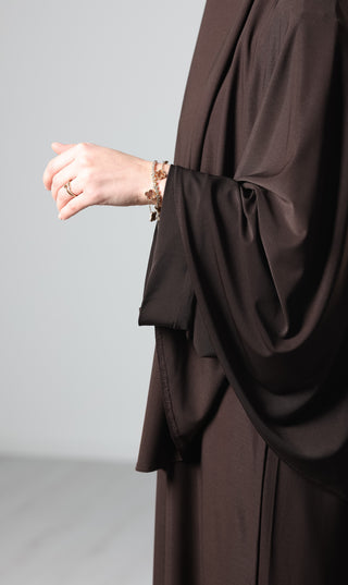 Jersey Premium Abaya + Khimar