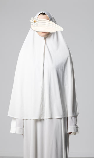 Jersey Premium Abaya + Khimar