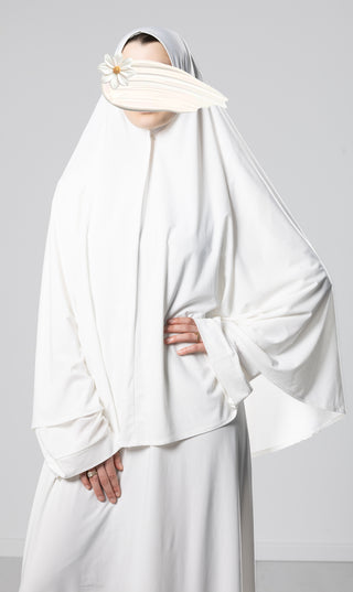 Jersey Premium Abaya + Khimar