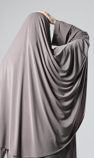 Jersey Premium Abaya + Khimar