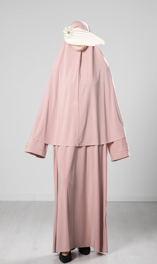 Jersey Premium Abaya + Khimar