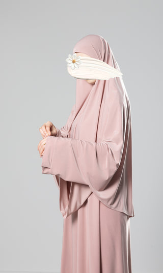 Jersey Premium Abaya + Khimar