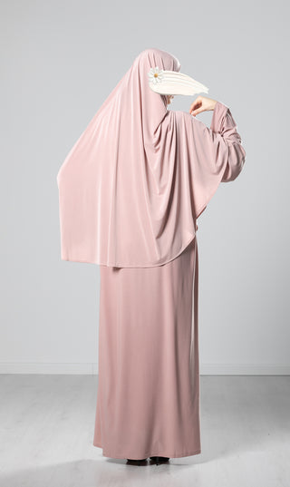 Jersey Premium Abaya + Khimar