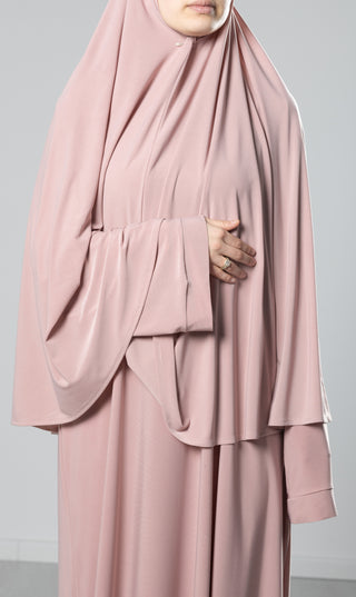 Jersey Premium Abaya + Khimar