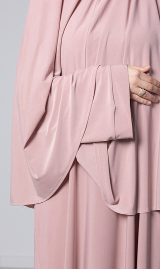 Jersey Premium Abaya + Khimar