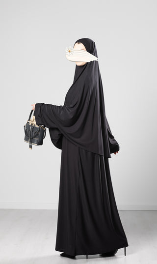 Jersey Premium Abaya + Khimar