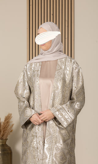 Jaquard Baroque Kimono Set - Insaff