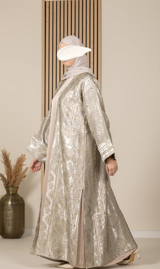 Jaquard Baroque Kimono Set - Insaff