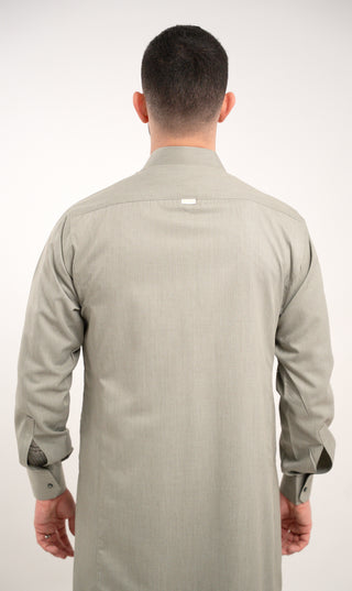 Chino Saudi Qamis - Grey N