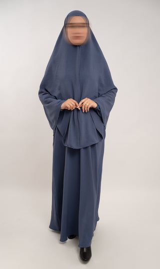 A-lijn Puff Jazz Abaya R - Palmeraie
