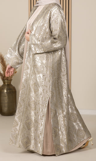 Jaquard Baroque Kimono Set - Insaff