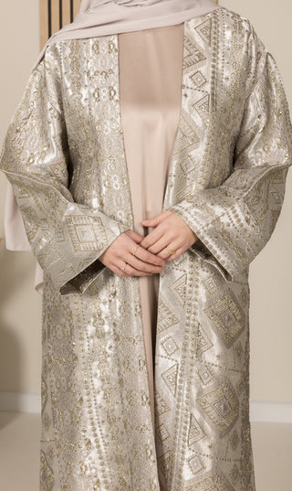Jaquard Baroque Kimono Set - Insaff
