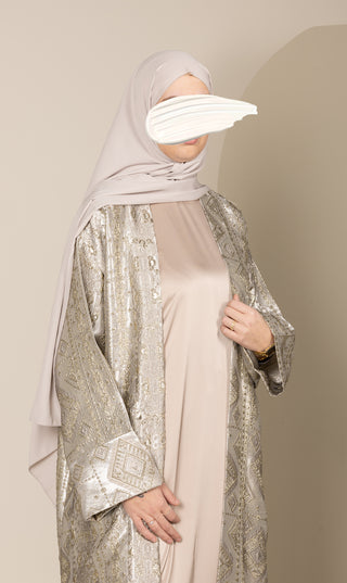 Jaquard Baroque Kimono Set - Insaff