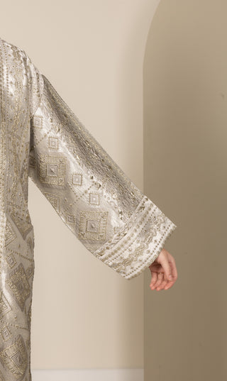 Jaquard Baroque Kimono Set - Insaff