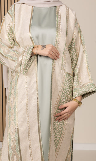 Jaquard Baroque Kimono Set - Amalia