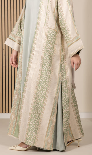Jaquard Baroque Kimono Set - Amalia