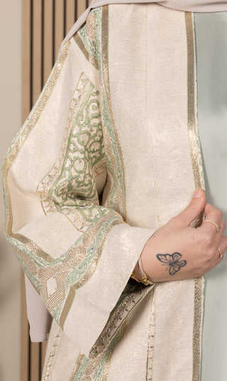 Jaquard Baroque Kimono Set - Amalia
