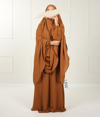 Knie Khimar Stretch Arrzha - Caramel