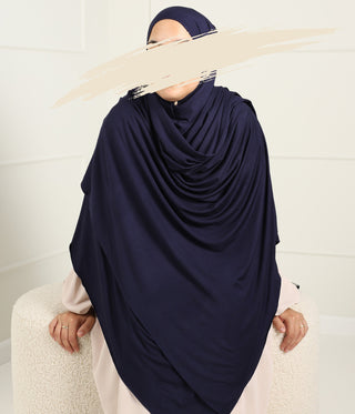 Premium Cotton Scarf 100*200 met Comfort Bonnet