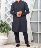 Sarwal Kameez Shareef - Black Grey
