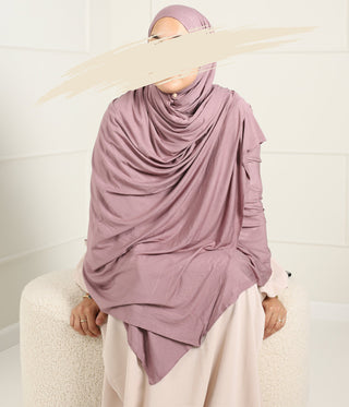 Premium Cotton Scarf 100*200 met Comfort Bonnet