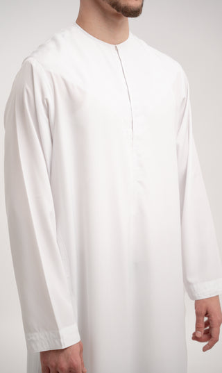 Soft Emirati Qamees Classic - Weiß