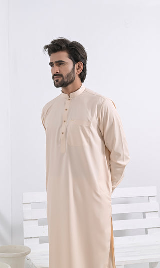 Sarwal Kameez SOFT line - Apricot