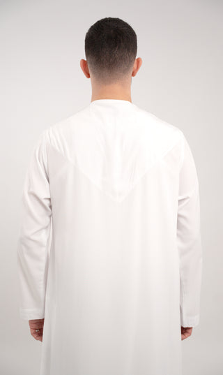 Soft Emirati Qamees Classic - Weiß