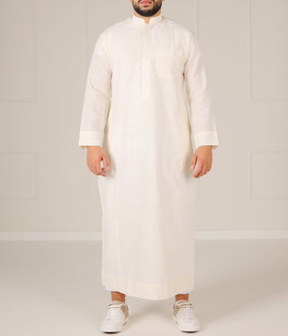 UsW Tailored Saudi Qamees Reda - Ivory