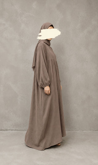 Soft Cotton Abaya Baqa