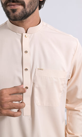 Sarwal Kameez SOFT line - Apricot