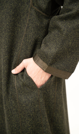 Djellaba Soft Kashmir - Dark Green